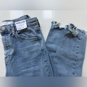 Topshop Jamie Skinny Jeans in Blue NWT